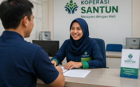 Diskusi anggota koperasi dan pelaku usaha